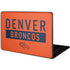 NFL Denver Broncos Orange Performance Series Google Pixelbook Go Skin